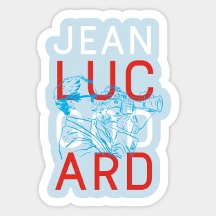 Jean Luc Godard Sticker